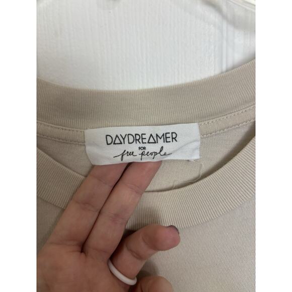 Daydreamer for Free People Elton John High Low Tee Oversize Small Tunic - Picture 4 of 7